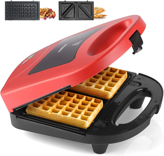 Sandwich Waffle Maker 2-IN-1