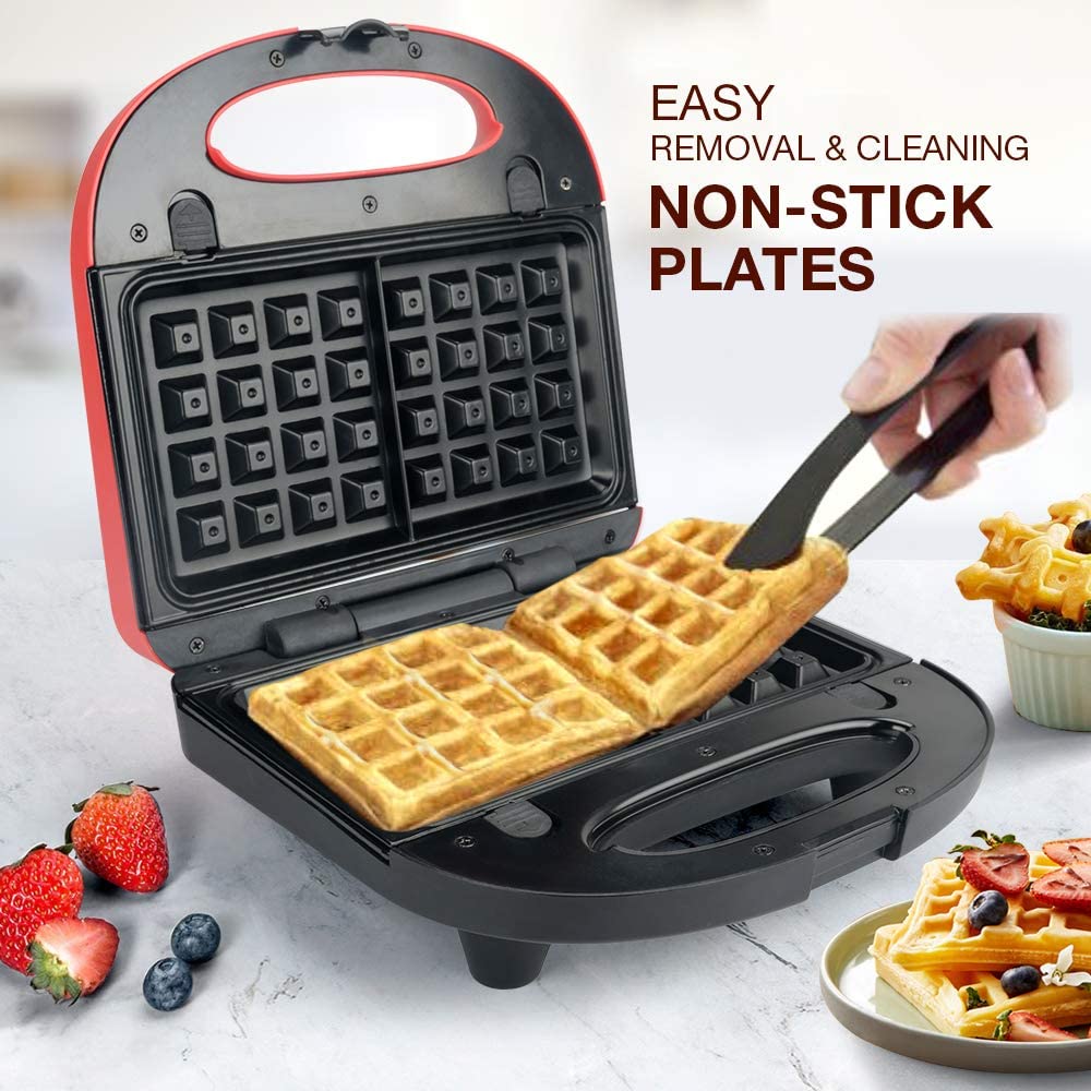 Sandwich Waffle Maker 2-IN-1