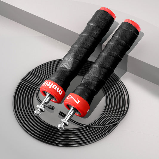 Free shipment-Weighted Speed Jump Rope (black)