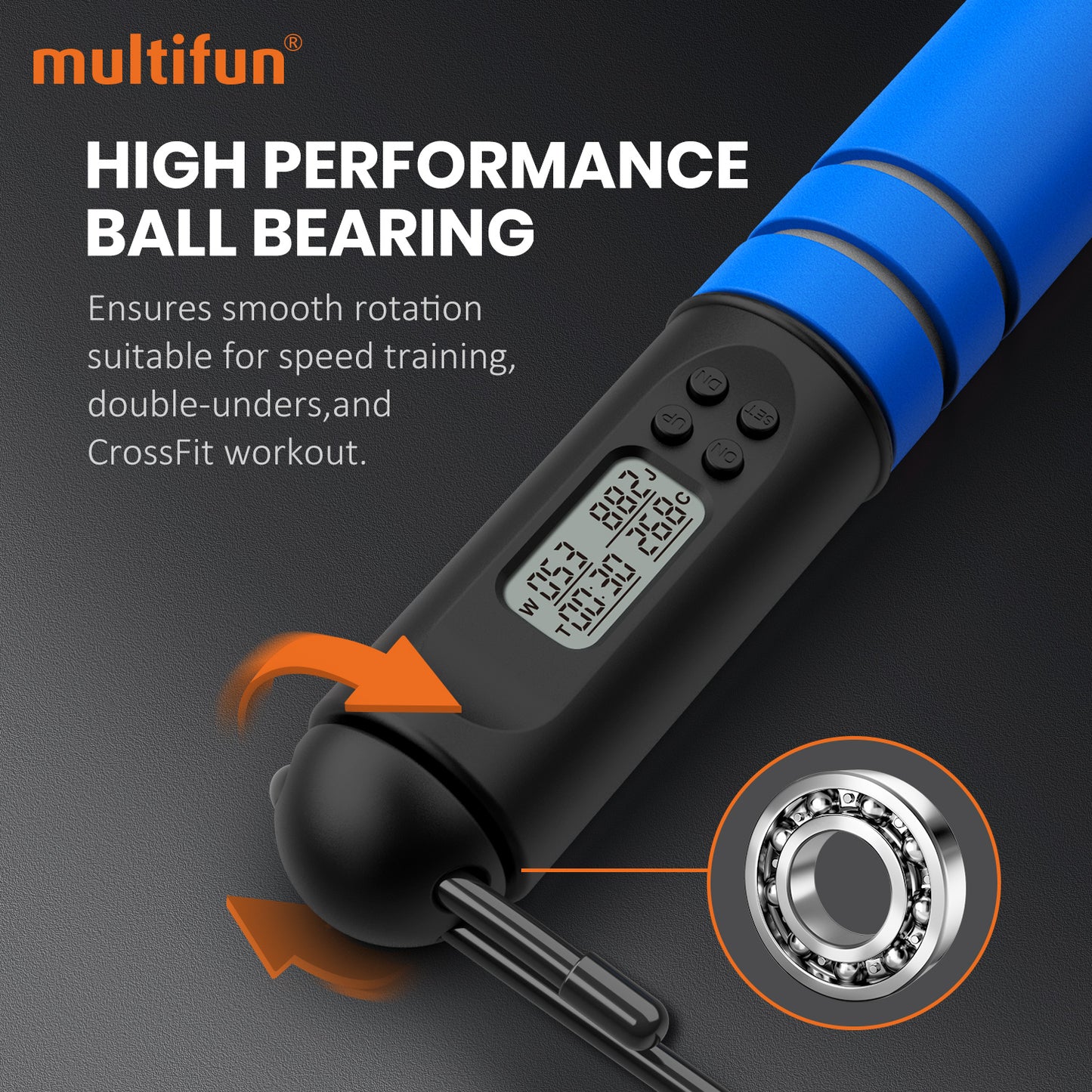 Jump Rope with Counter (blue)