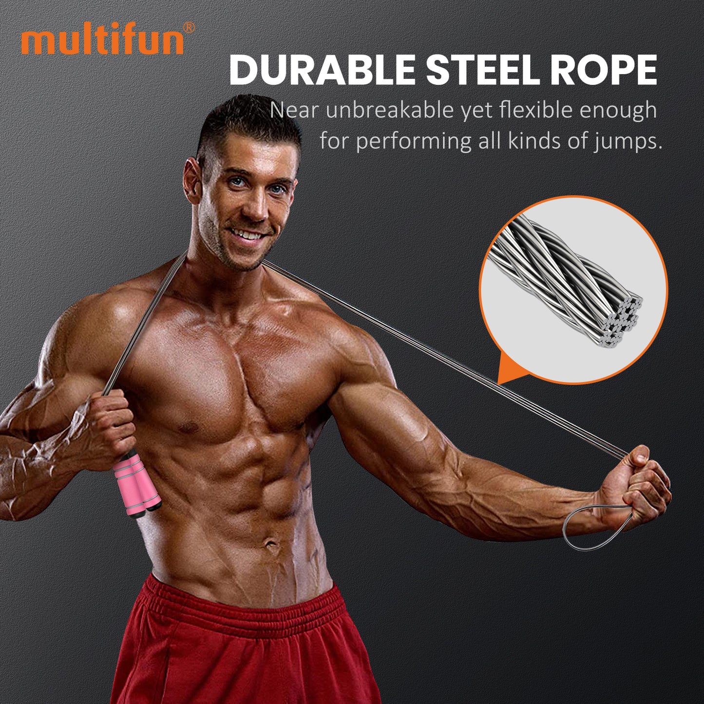 Jump Rope with Counter (pink)