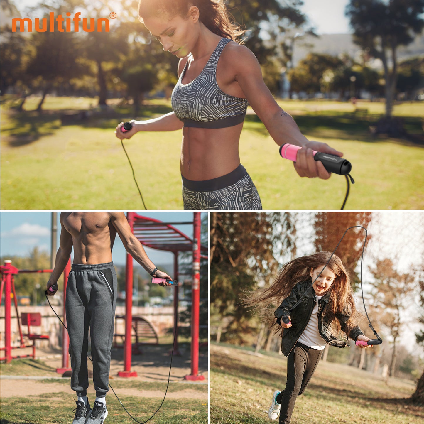 Jump Rope with Counter (pink)